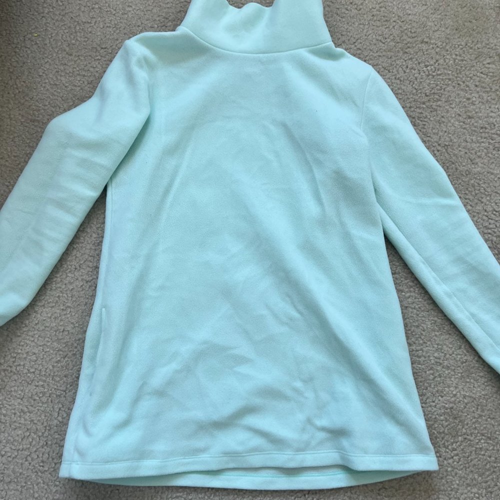 Dudley Stephens Cobble Hill Turtleneck (Mint Green) - L (10-12)